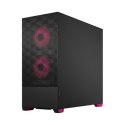 Fractal Design | Pop Air RGB | Okno boczne | Magenta Core TG Clear Tint | ATX, mATX, Mini ITX | Zasilacz w zestawie Nie | ATX