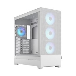 Fractal Design | Pop XL Air RGB | Okno boczne | White TG Clear Tint | E-ATX do 280 mm, ATX, mATX, Mini ITX | Zasilacz w zestawie