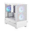 Fractal Design | Pop Mini Air RGB | Okno boczne | White TG Clear Tint | mATX, Mini ITX | Zasilacz w zestawie Nie | ATX