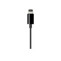 Kabel audio Apple | Lightning do 3,5 mm | Czarny