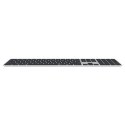 Apple | Klawiatura Magic Keyboard z Touch ID | MMMR3S/A | Standardowa | Bezprzewodowa | SE | Bluetooth | Czarna | 369 g | Klawia