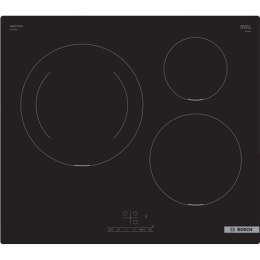 Bosch | PUJ611BB5E | Induction | Number of burners/cooking zones 3 | Touch | Timer | Black