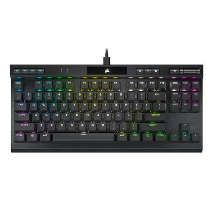 Corsair | OPX Switch | K70 RGB TKL Champion Series | Gaming keyboard | Mechanical Gaming Keyboard | RGB LED light | US | Wired |