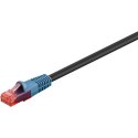 Goobay | CAT 6 Outdoor-patch cable U/UTP | 94389 | 15 m | Black | Prewired, unshielded LAN cable with RJ45 plugs for connecting