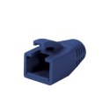 Logilink | Wtyk RJ45 z osłoną odciążającą, 8,0 mm (50 szt.) | MP0035B | RJ45 | Niebieski