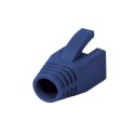 Logilink | Wtyk RJ45 z osłoną odciążającą, 8,0 mm (50 szt.) | MP0035B | RJ45 | Niebieski