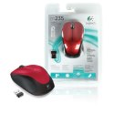 Logitech LGT-M235R Black, Red, Wireless Mouse