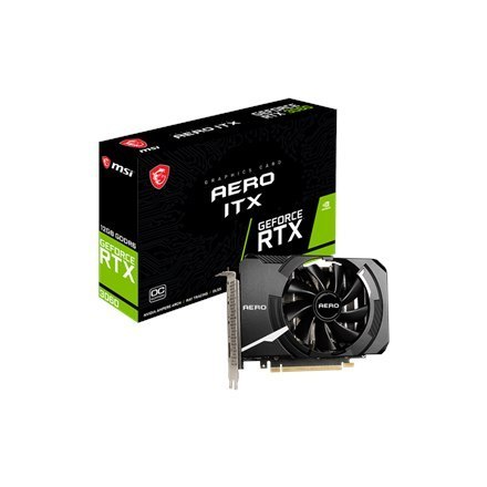 MSI | GeForce RTX 3060 AERO ITX 12G OC | NVIDIA GeForce RTX 3060 | 12 GB