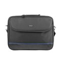 Natec | Fits up to size 17.3 " | Laptop Bag | Impala | Toploading laptop case | Black | Shoulder strap