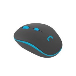 Natec Mouse, Martin, Wireless, 1600 DPI, Optical, Black/Blue