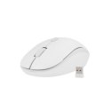 Natec Mouse, Martin, Wireless, 1600 DPI, Optical, White