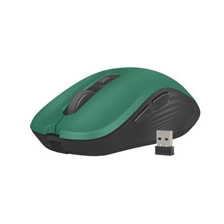 Natec Mouse, Robin, Wireless, 1600 DPI, Green