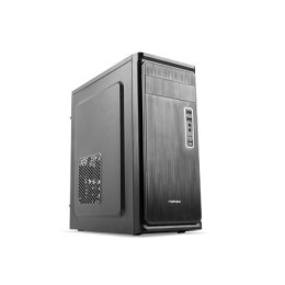 Natec PC Case Armadillo Grey, Midi Tower, Power supply included No