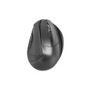 Natec Vertical Mouse, Crake, Wireless, 2000 DPI, Black