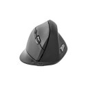 Natec Vertical Mouse, Crake, Wireless, 2000 DPI, Black