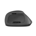 Natec Vertical Mouse, Crake, Wireless, 2000 DPI, Black