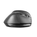 Natec Vertical Mouse, Crake, Wireless, 2000 DPI, Black