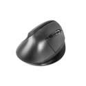 Natec Vertical Mouse, Crake, Wireless, 2000 DPI, Black