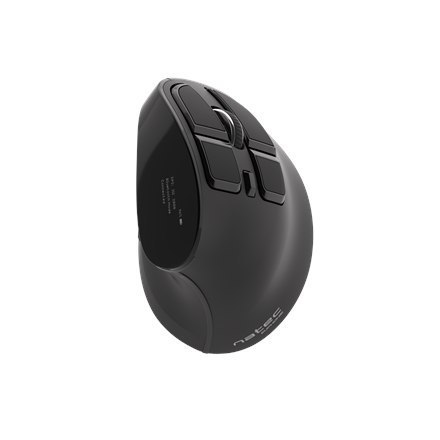 Natec | Vertical Mouse | Euphonie | Wireless | Bluetooth/USB Nano Receiver | Black