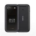 Nokia | 2660 Flip | Czarny | 2,8 " | TFT LCD | 240 x 320 | Unisoc | 0,128 GB | Dual SIM | Nano-SIM | Tak | Aparat główny 0,3 MP