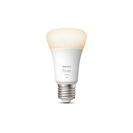 Philips Hue W 9,5W A60 E27 Philips Hue | Hue W 9.5W A60 E27 | E27 | 9.5 W | Ciepła biel 2700K | Technologia Bluetooth i Zigbee