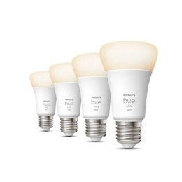 Philips Hue W 9W A60 E27 4pcs pack Philips Hue | Hue W 9W A60 E27, 4pcs pack | E27 | 9 W | Warm White 2700K | Bluetooth and Zigb