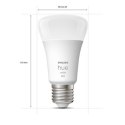 Philips Hue W 9W A60 E27 4pcs pack Philips Hue | Hue W 9W A60 E27, 4pcs pack | E27 | 9 W | Warm White 2700K | Bluetooth and Zigb