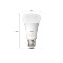 Philips Hue | WA 9W A60 E27 2pcs pack | E27 | 9 W | Warm White 2200-6500K | Bluetooth and Zigbee