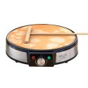 Adler | Crepe Maker | AD 3058 | 1600 W | Ilość ciasta 1 | Crepe | Stal nierdzewna/czarny