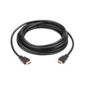 Aten | Męski | 19-pinowy HDMI Typ A | Męski | 19-pinowy HDMI Typ A | 15 m | Czarny