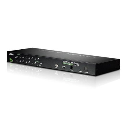 Aten CS1716A 16-Port PS/2-USB VGA KVM Switch with Daisy-Chain Port and USB Peripheral Support Aten | 16-Port PS/2-USB VGA KVM Sw