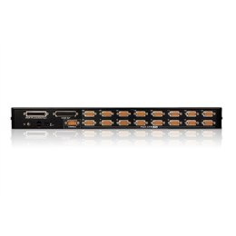 Aten CS1716A 16-Port PS/2-USB VGA KVM Switch with Daisy-Chain Port and USB Peripheral Support Aten | 16-Port PS/2-USB VGA KVM Sw