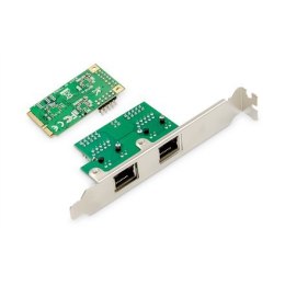 Digitus | Karta sieciowa | Ethernet | Fast Ethernet | Gigabit Ethernet | Mini karta PCI Express