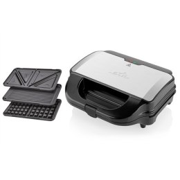 ETA Sandwich maker ETA115190000 Sorento Trio 900 W, Number of plates 3, Number of pastry 2, Black/Silver