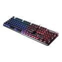 MSI | VIGOR GK71 SONIC RED US | Klawiatura dla graczy | Podświetlenie LED RGB | US | Przewodowa | Czarna