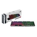 MSI | VIGOR GK71 SONIC RED US | Klawiatura dla graczy | Podświetlenie LED RGB | US | Przewodowa | Czarna