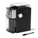 Adler | AD 4448 | Coffee Grinder | 300 W | Coffee beans capacity 250 g | Number of cups 12 per container pc(s) | Black