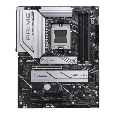 Asus | PRIME X670-P | Rodzina procesorów AMD | Gniazdo procesora AM5 | DDR5 DIMM | Gniazda pamięci 4 | Obsługiwane interfejsy dy