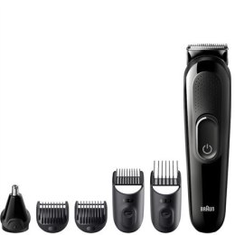 Braun All-in-one trimmer MGK3320 Cordless, Number of length steps 13, Black