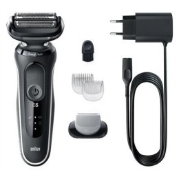 Braun Shaver 51-W1600s	 Operating time (max) 50 min, Wet & Dry, Black/White