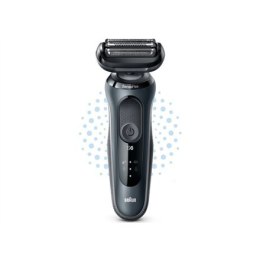 Braun Shaver 61-N1000s	 Operating time (max) 50 min, Wet & Dry, Black