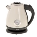 Camry | Kettle with a thermometer | CR 1344 | Electric | 2200 W | 1.7 L | Stainless steel | 360° rotational base | Cream