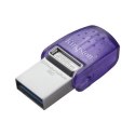 Kingston | DataTraveler | DT Micro Duo 3C | 256 GB | USB Type-C and Type-A | Purple