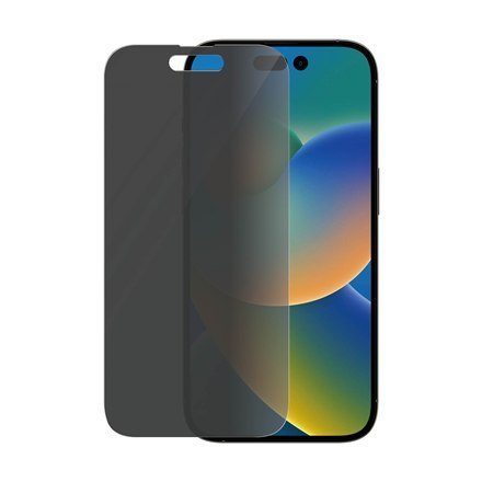 PanzerGlass | Ochraniacz ekranu - szkło - z filtrem prywatności | Apple iPhone 14 Pro | Czarny | Przezroczysty