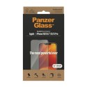 PanzerGlass | Screen protector - glass | Apple iPhone 13, 13 Pro, 14 | Polyethylene terephthalate (PET) | Black | Transparent