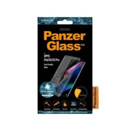 PanzerGlass | Screen protector - glass | OPPO Find X3 PRO | Tempered glass | Black | Transparent