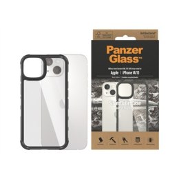 PanzerGlass | Pokrowiec na telefon komórkowy - kompatybilny z MagSafe | Apple iPhone 14 | Czarny | Przezroczysty