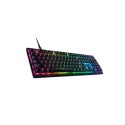 Razer | Deathstalker V2 | Klawiatura dla graczy | Podświetlenie LED RGB | NORD | Czarna | Przewodowa