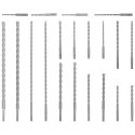 Zestaw wierteł dłut do betonu SDS PLUS śr. 5-20 mm - 20 szt.