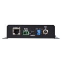 Aten | Odbiornik HDMI HDBaseT z funkcją osłabiania sygnału audio | VE2812R | 1x gniazdo DC (zasilanie), 1x gniazdo RJ-45 żeńskie